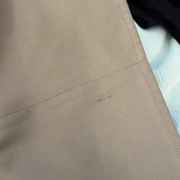 Aritzia Babaton 90s Mini Dress Fawn Pink Square Neck Size 2 - Picture 10 of 10